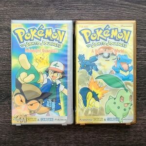 Pokémon Johto Journeys VHS - Gold & Silver
